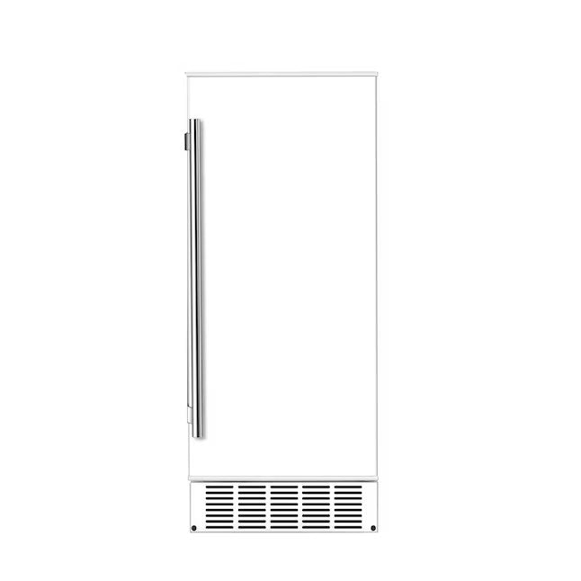 EdgeStar 25-lb Reversible Door Built-In Cubed Ice Maker (White)