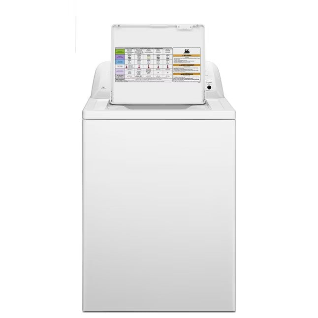 Amana 3.5-cu ft Agitator Top-Load Washer (White)