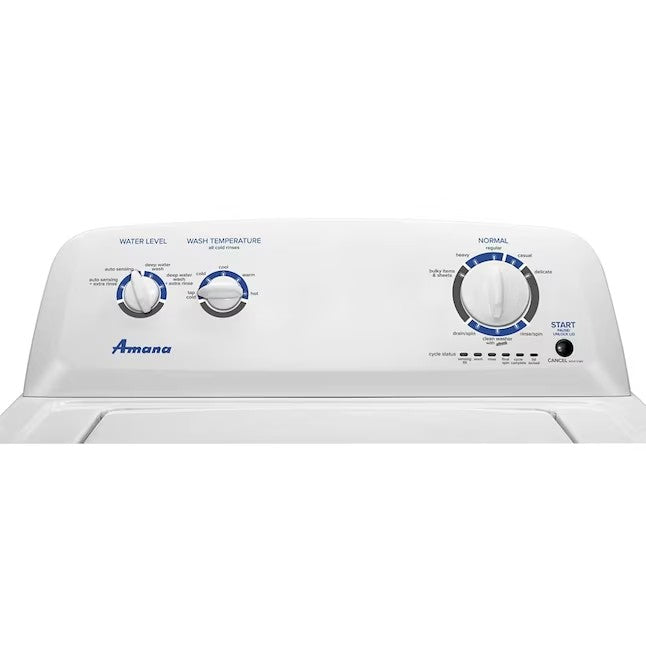 Amana 3.5-cu ft Agitator Top-Load Washer (White)